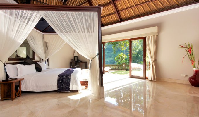 Indonesia Bali Ubud Rentals Villa private pool in a luxury complex 