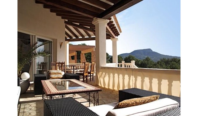 Villa to rent in Ibiza private pool - Cala Carbo (Balearic Islands)