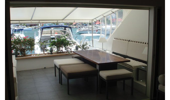 St Barts Apartment Vacation Rentals directly on the harbour of Gustavia - FWI