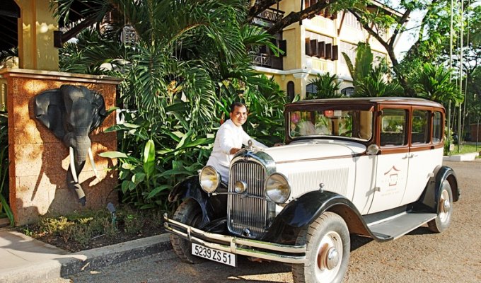 Rental House in prestigious hotel, near the temples of Angkor, Cambodia. 