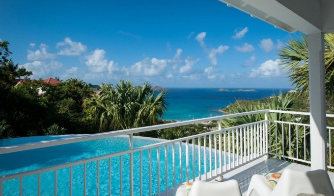 St Barthélémy  St Jean Villa Vacation Rentals ocean view