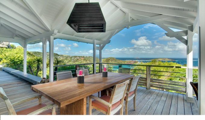 St Barts Luxury Villa Vacation Rentals with private pool overlooking the Lagoon of Petit Cul de Sac - Private Estate of Domaine du Levant - FWI