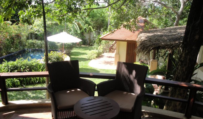 Thailand Vacation Rental, Villa with pool, minutes from the beach of Choeng Moen.