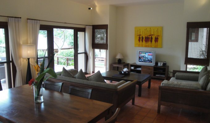 Thailand Vacation Rental, Villa with pool, minutes from the beach of Choeng Moen.