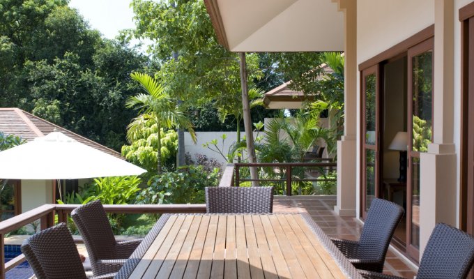 Thailand Vacation Rental, Villa with pool, minutes from the beach of Choeng Moen.