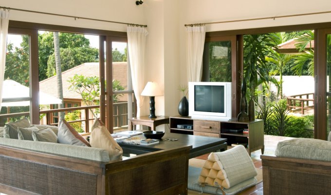 Thailand Vacation Rental, Villa with pool, minutes from the beach of Choeng Moen.