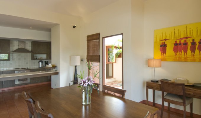 Thailand Vacation Rental, Villa with pool, minutes from the beach of Choeng Moen.