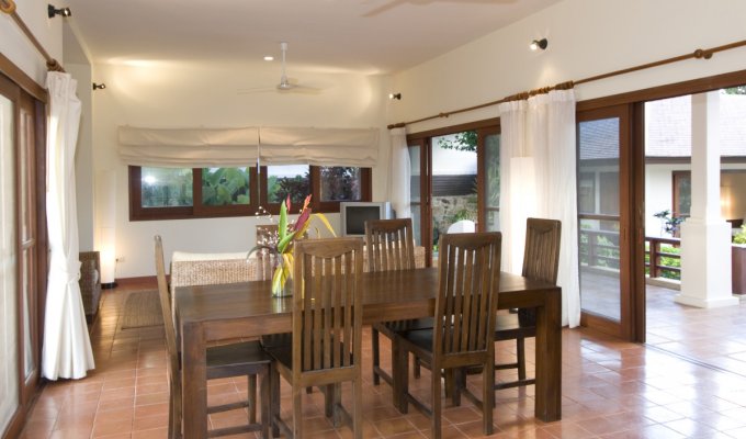 Thailand Vacation Rental, Villa with pool on two levels, just minutes from the beach, overlooking the sea