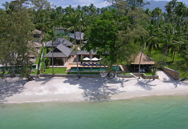 Ban Suriya - Lipa Noi Beachfront Villa in Koh Samui, Thailand.