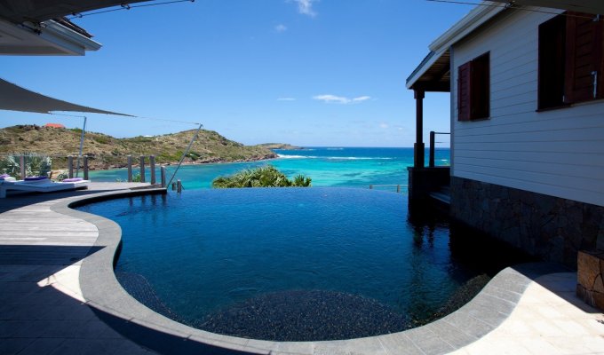 St Barts Luxury Villa Vacation Rentals with private pool overlooking the Lagoon of Petit Cul de Sac - Private Estate of Domaine du Levant - FWI