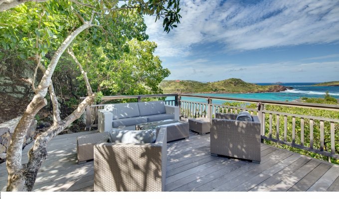 St Barts Luxury Villa Vacation Rentals with private pool overlooking the Lagoon of Petit Cul de Sac - Private Estate of Domaine du Levant - FWI