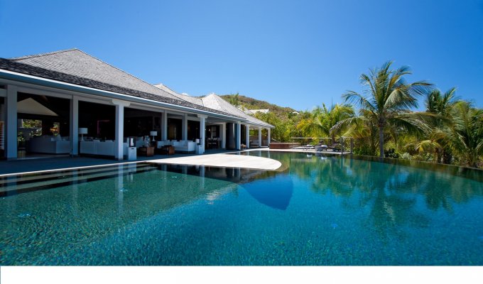 St Barts Luxury Villa Vacation Rentals with private pool overlooking the Lagoon of Petit Cul de Sac - Private Estate of Domaine du Levant - FWI