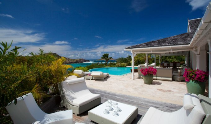 St Barts Luxury Villa Vacation Rentals with private pool overlooking the Lagoon of Petit Cul de Sac - Private Estate of Domaine du Levant - FWI