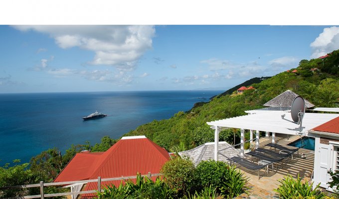 St Barts Luxury Villa Vacation Rentals with private pool -Colombier-  FWI