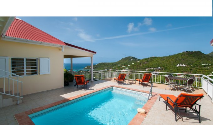 Seaview St Barts Luxury Villa Vacation Rentals with private pool - St Jean - FWI