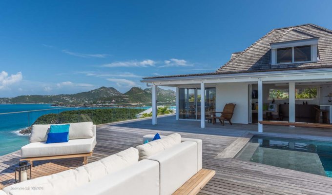 Seaview St Barts Luxury Villa Vacation Rentals with private pool - FWI