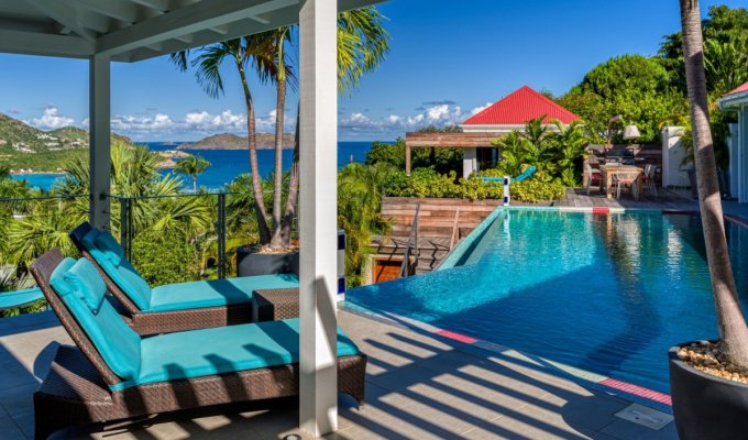 Seaview St Barts Luxury Villa Vacation Rentals with private pool - St Jean - FWI