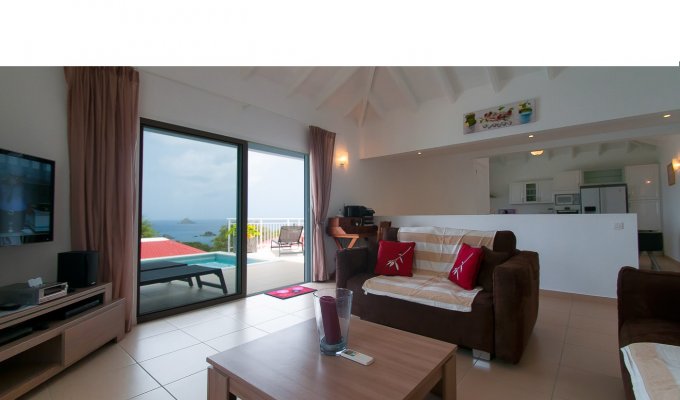 Seaview St Barts Luxury Villa Vacation Rentals with private pool - Lurin - FWI