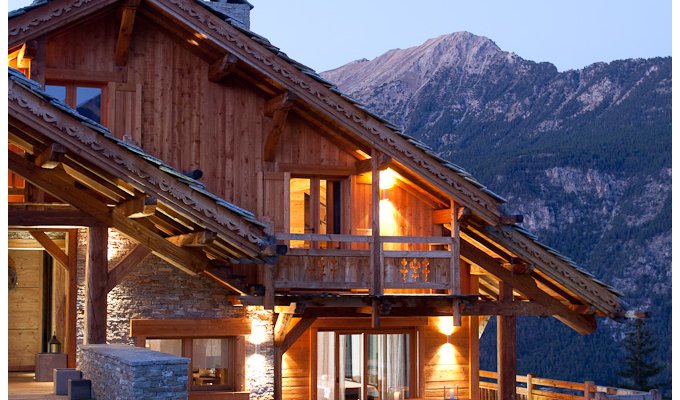 Serre Chevalier Luxury Chalet Rentals ski slopes indoor pool spa concierge services