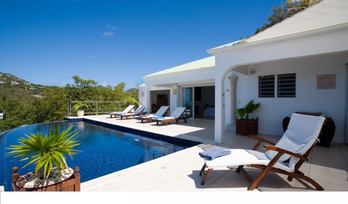 Seaview St Barts Luxury Villa Vacation Rentals with private pool - St Jean - FWI