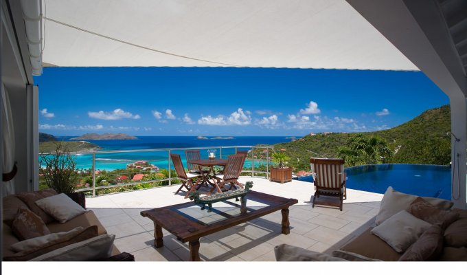 Seaview St Barts Luxury Villa Vacation Rentals with private pool - St Jean - FWI