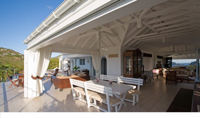 Seaview St Barts Luxury Villa Vacation Rentals with private pool - St Jean - FWI