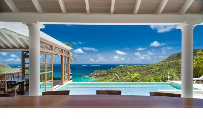 Seaview St Barts Luxury Villa Vacation Rentals with private pool - St Jean - FWI