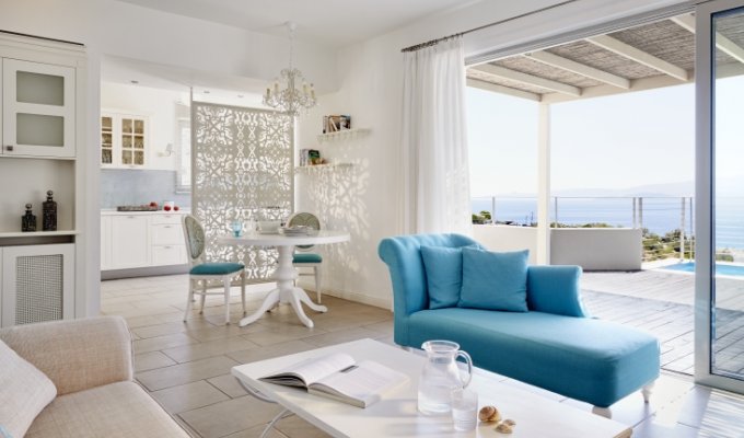 Luxury Villa Crete with sea view and private pool. Villas in Greece. Greek Villa Holidays