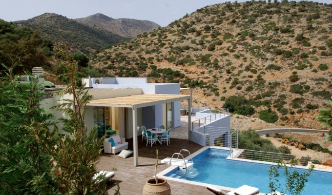 Luxury Villa Crete with sea view and private pool. Villas in Greece. Greek Villa Holidays