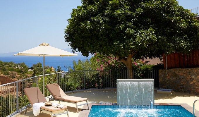 Luxury Villa Crete with sea view and private pool. Villas in Greece. Greek Villa Holidays