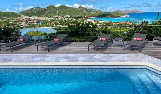 St Barthélémy  St Jean Villa Vacation Rentals ocean view