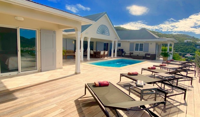 St Barthélémy  St Jean Villa Vacation Rentals ocean view