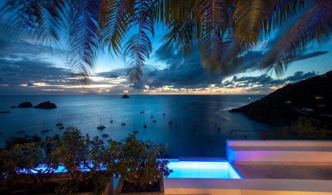 St Barths Vacation Rentals - Seaview Luxury Villa with private pool with exclusive services by hotel Eden Rock - FWI