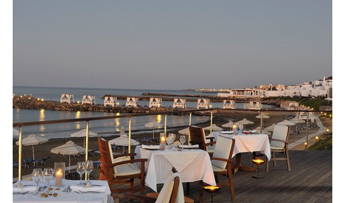 Your stay in Crete, accommodation 8j / 7 nights hotel accommodation with full board in bungalow sea view