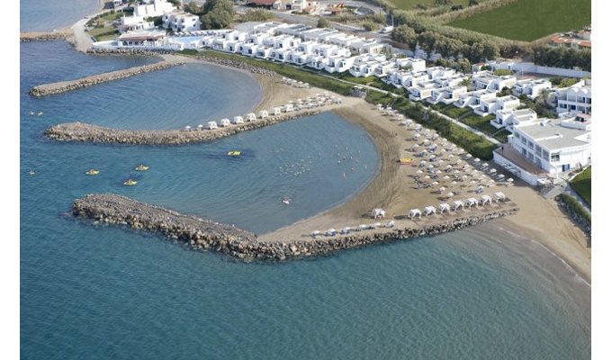 Your stay in Crete, accommodation 8j / 7 nights hotel accommodation with full board in bungalow sea view