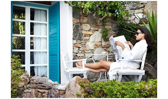 Your stay in Cyclades, Accommodation 8j / 7 nights hotel with breakfast room with sea view Hotel Kivotos