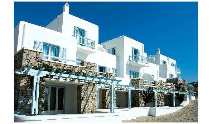 Your stay in Greece, accommodation 8j / 7 nights hotel with breakfast room overlooking the garden. Saint John Hotel Resort. 