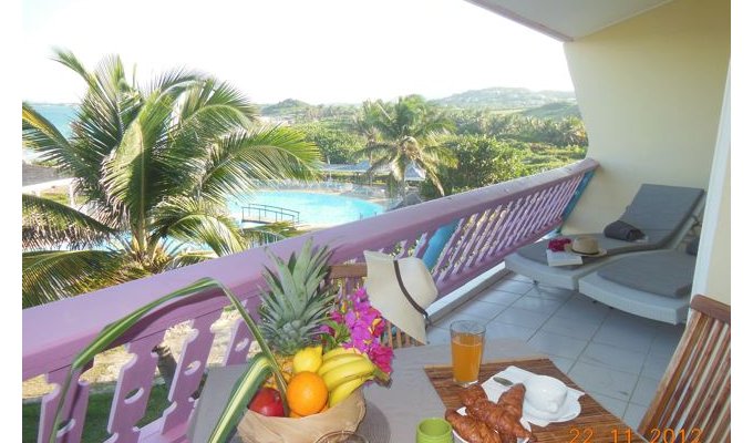 St Martin Condo Vacation Rentals on the beach in Orient Bay - Caribbean - FWI