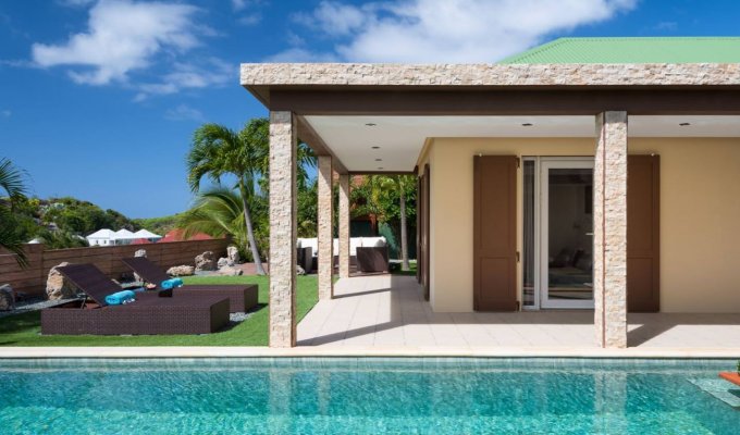 St Barths Holiday Rentals - Charming Villa Vacation Rentals in St Barthelemy with private pool located in the heights of Flamands - FWI