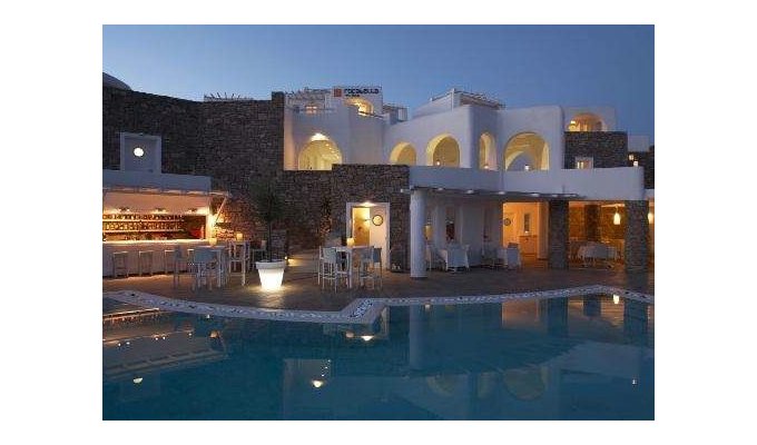Your stay in Greece, accommodation 8j / 7 nights hotel with breakfast room with senior seaview Rocabella Hotel Resort & Spa. 