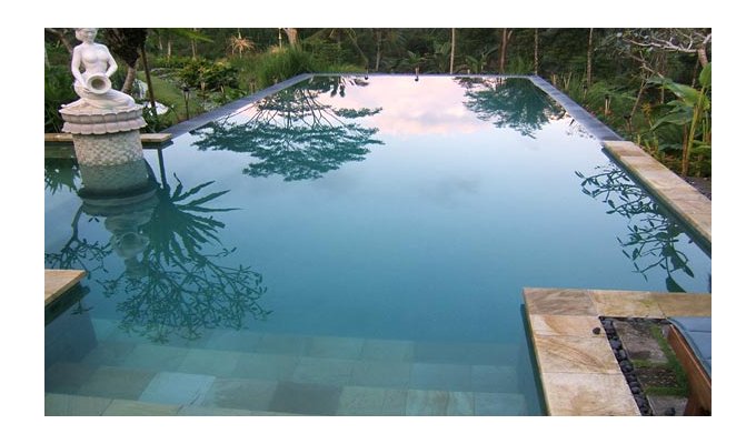 Bali luxury villa with swimming pool and staff, 15 minutes drive from Ubud
