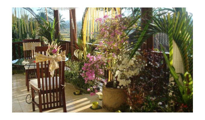 Bali luxury villa with swimming pool and staff, 15 minutes drive from Ubud
