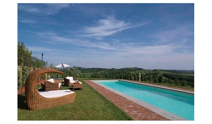 19th Century Villa Vacation Rentals with private pool in the countryside of Chianti - Tuscany - Italy