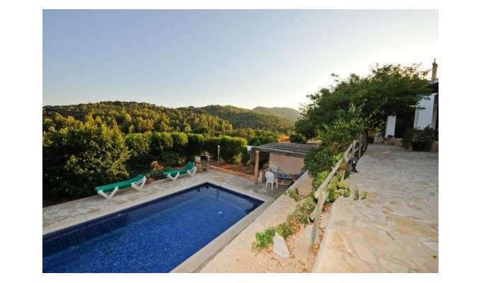 Ibiza Holiday Villa Rentals Private Pool Es Cubells Balearic Islands Spain