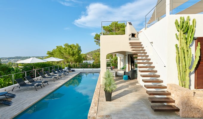 Ibiza Holiday Villa Rentals Private Pool Cala Vadella Balearic Islands Spain