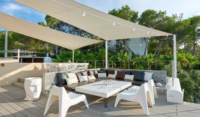 Ibiza Holiday Villa Rentals Private Pool Cala Vadella Balearic Islands Spain