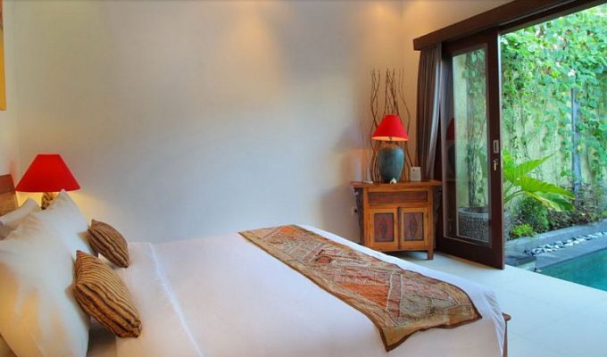 Seminyak Bali villa rental private pool from the beach with staff included