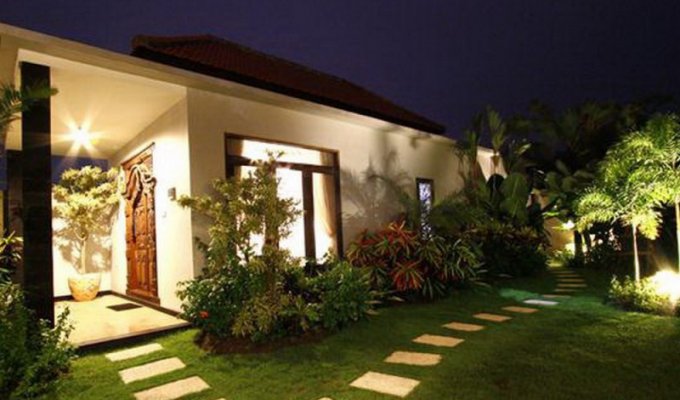 Seminyak Bali villa rental private pool from the beach with staff included