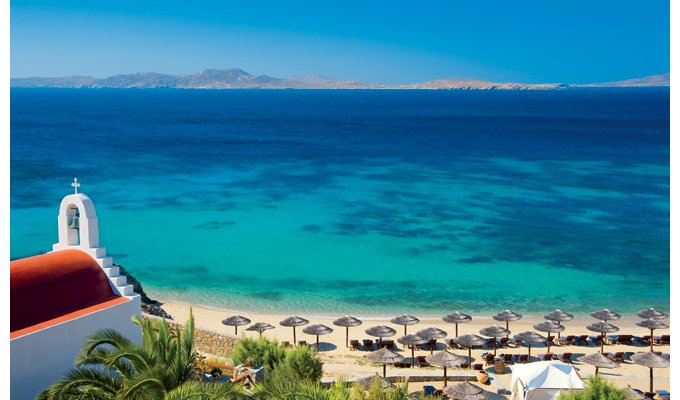 Your stay in Mykonos, accommodation 4j / 3 nights hotel accommodation with breakfast in a Classic room.  