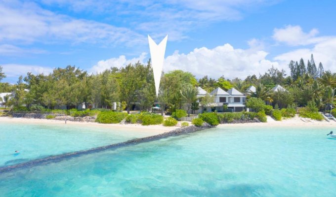 Beachfront Mauritius Villa rentals in Pointe d'Esny south coast  